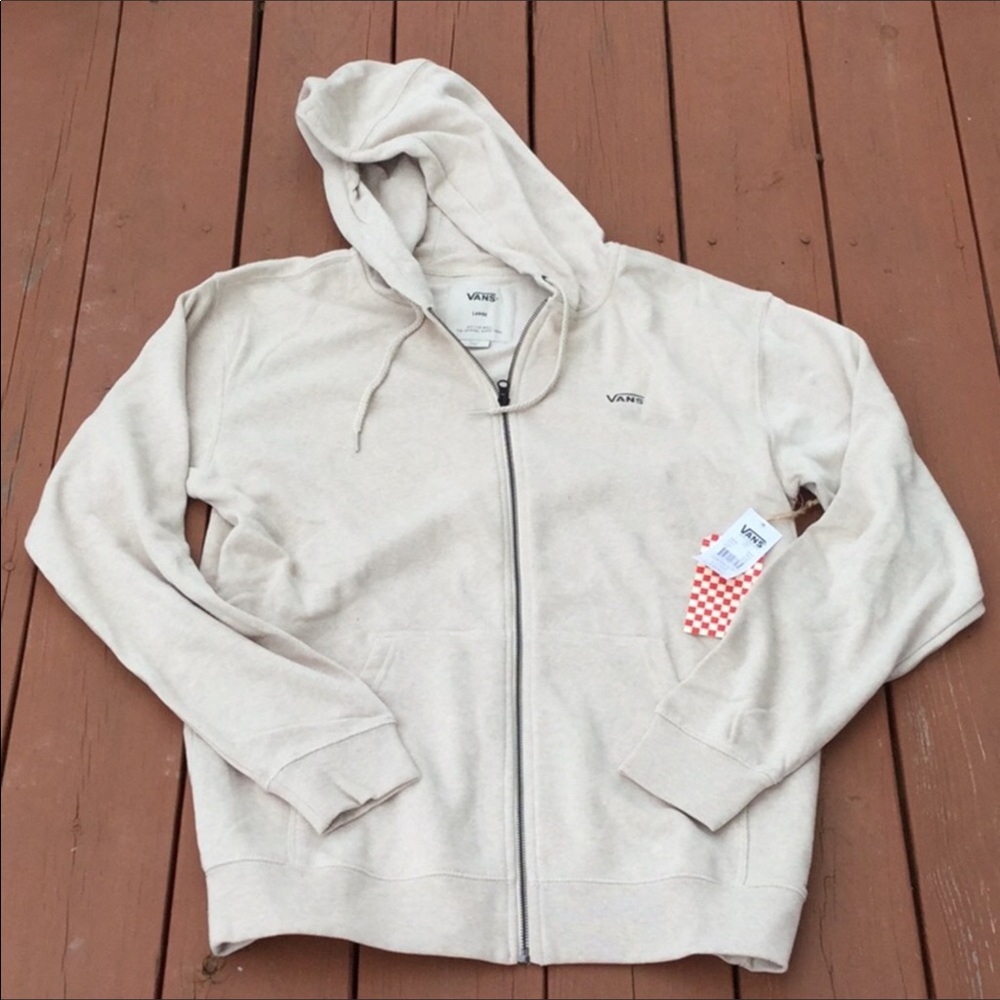 Men’s large Vans sweatshirt jacket